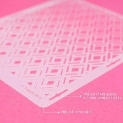 Lacupella Seamless Pattern Cake Stencil - RHOMBA -Silikomart Store lacupella seamless pattern cake stencil rhomba p13363 46544 image