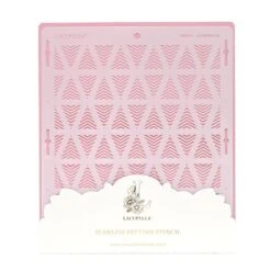 Lacupella Seamless Pattern Cake Stencil - TRITOP