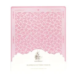 Lacupella Seamless Pattern Cake Stencil - VIDELI