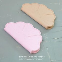 Lacupella Silicone Flora Comfort Grip For Cake Scrapers - Pack Of 2 -Silikomart Store lacupella silicone flora comfort grip for cake scrapers pack of 2 p13381 46695 image