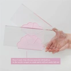 Lacupella Silicone Flora Comfort Grip For Cake Scrapers - Pack Of 2 -Silikomart Store lacupella silicone flora comfort grip for cake scrapers pack of 2 p13381 46697 image