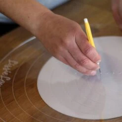 LissieLou Centre Point Template Cake Board Guide For Dowels - Round -Silikomart Store lissielou centre point template cake board guide for dowels round p15577 54296 image