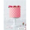 LissieLou Many Mosaics Cake Stencil - Full Size Design