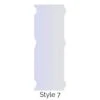 LissieLou Style 7 Double Edged Cake Scraper Acrylic
