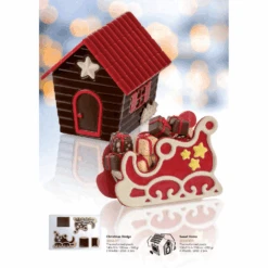 Martellato Christmas Sledge Pack 2 Pcs -Silikomart Store martellato christmas sledge pack 2 pcs p14619 50775 image