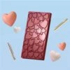 Martellato Professional Quality Signs Love Tablet Polycarbonate Chocolate Bars With Heart Motif Mould - 175 X 275mm - 3 Cavity