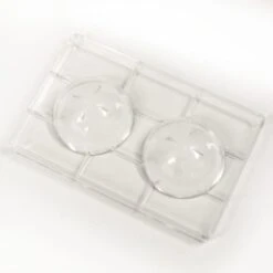 Martellato Semisphere Polycarbonate Mould - 10cm - 2 Cavities -Silikomart Store martellato semisphere polycarbonate mould 10cm 2 cavities p14719 50993 image