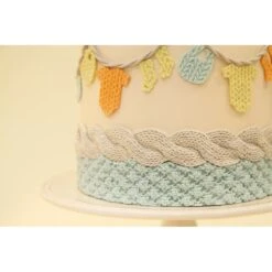 Marvelous Mould Cable Knit Border Mold -Silikomart Store marvelous mould cable knit border mold p7110 30387 image