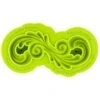 Marvelous Mould Flourish S-Curve Silicone Mould