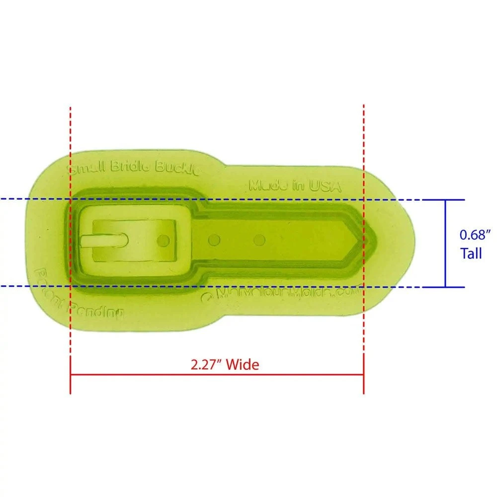 Marvelous Mould Small Bridle Buckle Mould 3 Marvelous Mould Small Bridle Buckle Mould - Image 3