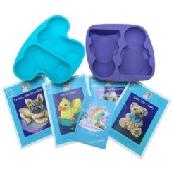 Molly's Creature Creator Standing & Laying Animal / Creature Mould Set Of 2 - Large