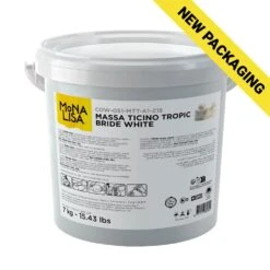 Mona Lisa Bride White Tropic Sugarpaste - 7kg