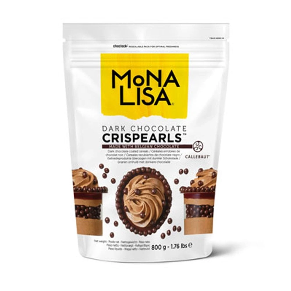 Mona Lisa Cereals Coated With Dark Chocolate Enrobed Pearls - 800g 1 Mona Lisa Cereals Coated With Dark Chocolate Enrobed Pearls - 800g