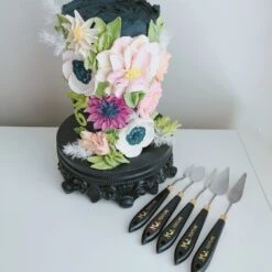 Moreish Cakes More Texture Professional Palette Knife Set -Silikomart Store moreish cakes more texture professional palette knife set p15465 53798 image
