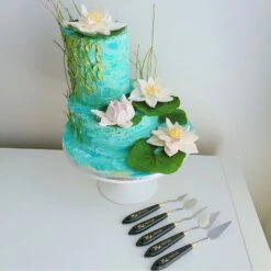 Moreish Cakes More Texture Professional Palette Knife Set -Silikomart Store moreish cakes more texture professional palette knife set p15465 53799 image