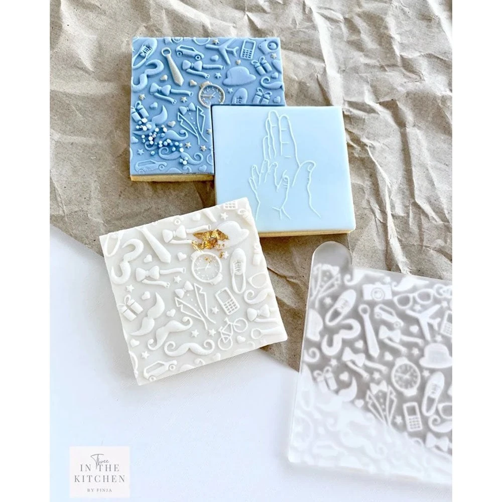 Oh My Cookie Fathers Day Pattern Cookie Stamp 1 Oh My Cookie Fathers Day Pattern Cookie Stamp