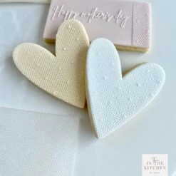 Oh My Cookie Lace And Polka Dots Background Cookie Stamp