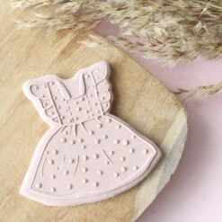 Oh My Cookie Little Girl Dress Cookie Stamp + Cutter