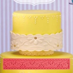 Pavoni Sangallo Design Silicone Mould