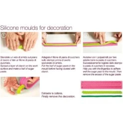 Pavoni Sangallo Design Silicone Mould -Silikomart Store pavoni sangallo design silicone mould p1061 3623 image