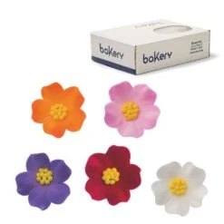 Decora Petunia Varied Colours Sugar Decoration 30pcs