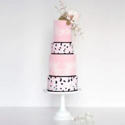 Silvia Favero DUO ALBA - Cake Stencil 2 In 1