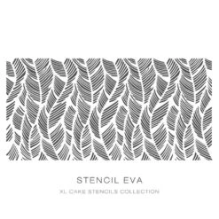 Silvia Favero Eva - Double-Barrel Cake Stencil
