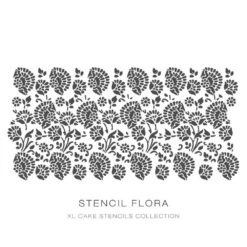 Silvia Favero Flora - Double-Barrel Cake Stencil