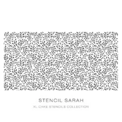 Silvia Favero Sarah - Double-Barrel Cake Stencil