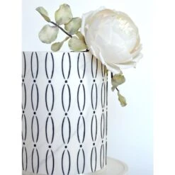 Silvia Favero Tango - Double-Barrel Cake Stencil