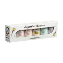Sugarflair Colours Rainbow Maximum Concentrated Paste - Set Of 6