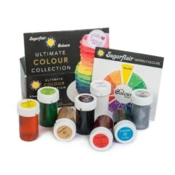 Sugarflair Colours Ultimate Colour Collection Paste Set Of 8