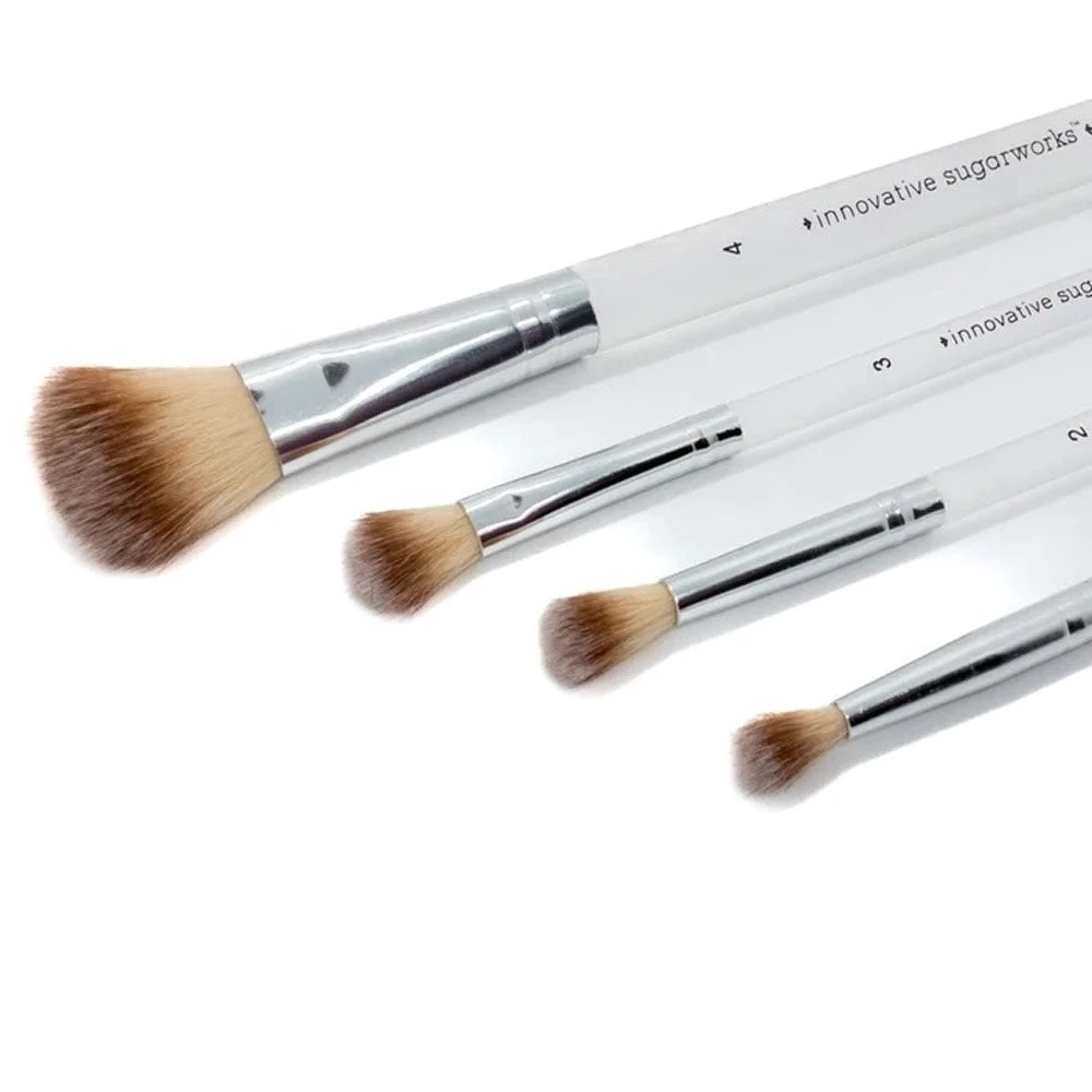 Sugarworks Professional Quality Fluffy Brush Set Of 4 1 Sugarworks Professional Quality Fluffy Brush Set Of 4