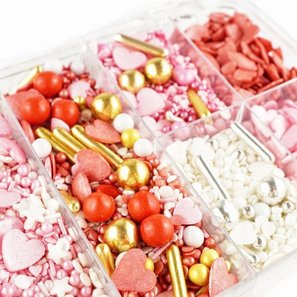 Super Streusel Superbox Big Love - Assortment Of Sprinkle , Chocolate Balls , Dragees With Crispy Center 5 Super Streusel Superbox Big Love - Assortment Of Sprinkle , Chocolate Balls , Dragees With Crispy Center - Image 5
