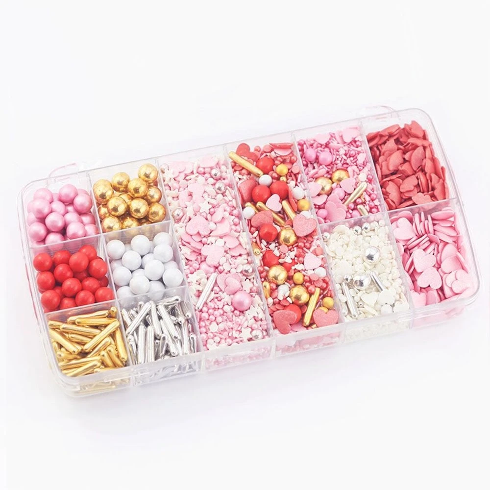 Super Streusel Superbox Big Love - Assortment Of Sprinkle , Chocolate Balls , Dragees With Crispy Center 1 Super Streusel Superbox Big Love - Assortment Of Sprinkle , Chocolate Balls , Dragees With Crispy Center