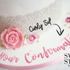 Sweet Stamps By Amy CURLY Font "The Complete Set" Full Set Uppercase, Lowercase, Numbers & Symbols + A Tacky Pad -Silikomart Store sweet stamps by amy curly font the complete set full set uppercase lowercase numbers symbols a tacky pad p6941 29007 image