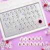 Sweet Stamps By Amy Jingle Baubles Set - Uppercase & Numbers