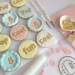 Sweet Stamps By Amy Sweet Stamp - Bubblegum Set - Uppercase , Lowercase , Numbers & Symbols -Silikomart Store sweet stamps by amy sweet stamp bubblegum set uppercase lowercase numbers symbols p8894 34262 image