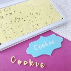 Sweet Stamps By Amy SWEET STAMP Cookie - Uppercase, Lowercase, Numbers & Symbols