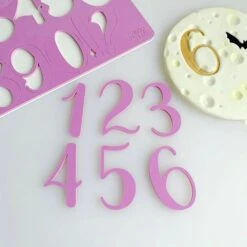 Sweet Stamps By Amy Sweet Stamp - GIANT ELEGANT NUMBERS -Silikomart Store sweet stamps by amy sweet stamp giant elegant numbers p15199 52876 image