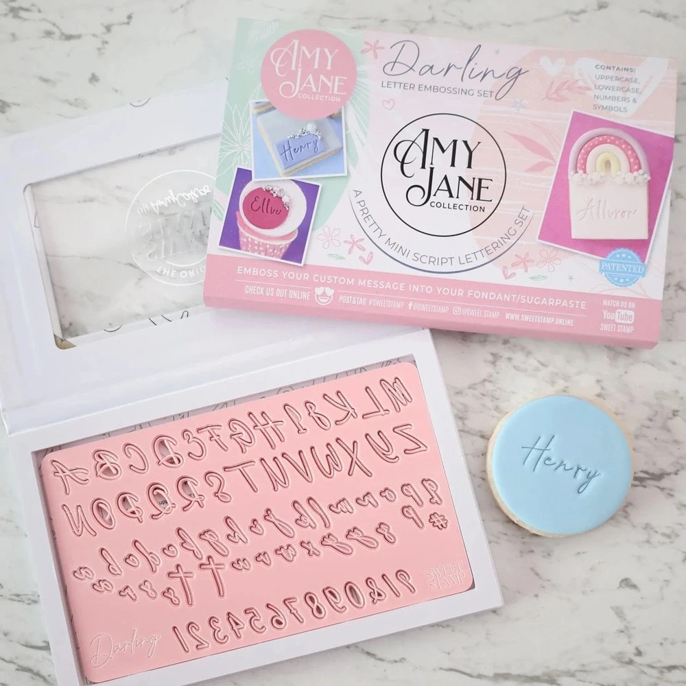 Sweet Stamps By Amy The Amy Jane Collection Lettering Set - Darling Set 6 Sweet Stamps By Amy The Amy Jane Collection Lettering Set - Darling Set - Image 6