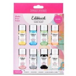 Silikomart Store 3 Sweet Sticks Edible Art Decorative Paint - Pastel Pack Of 8