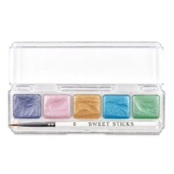 Sweet Sticks Edible Art Water Activated Paint - Mermaid Mini Palette