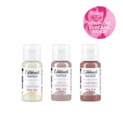 Sweet Sticks Hey There Cupcake Range Pack Of Edible Art Decorative Cake Paint - Pack Of 3