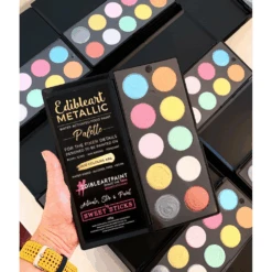 Sweet Sticks The Revolutionary RAINBOW Water Activated Paint Palette -Silikomart Store sweet sticks the revolutionary rainbow water activated paint palette p5916 25760 image