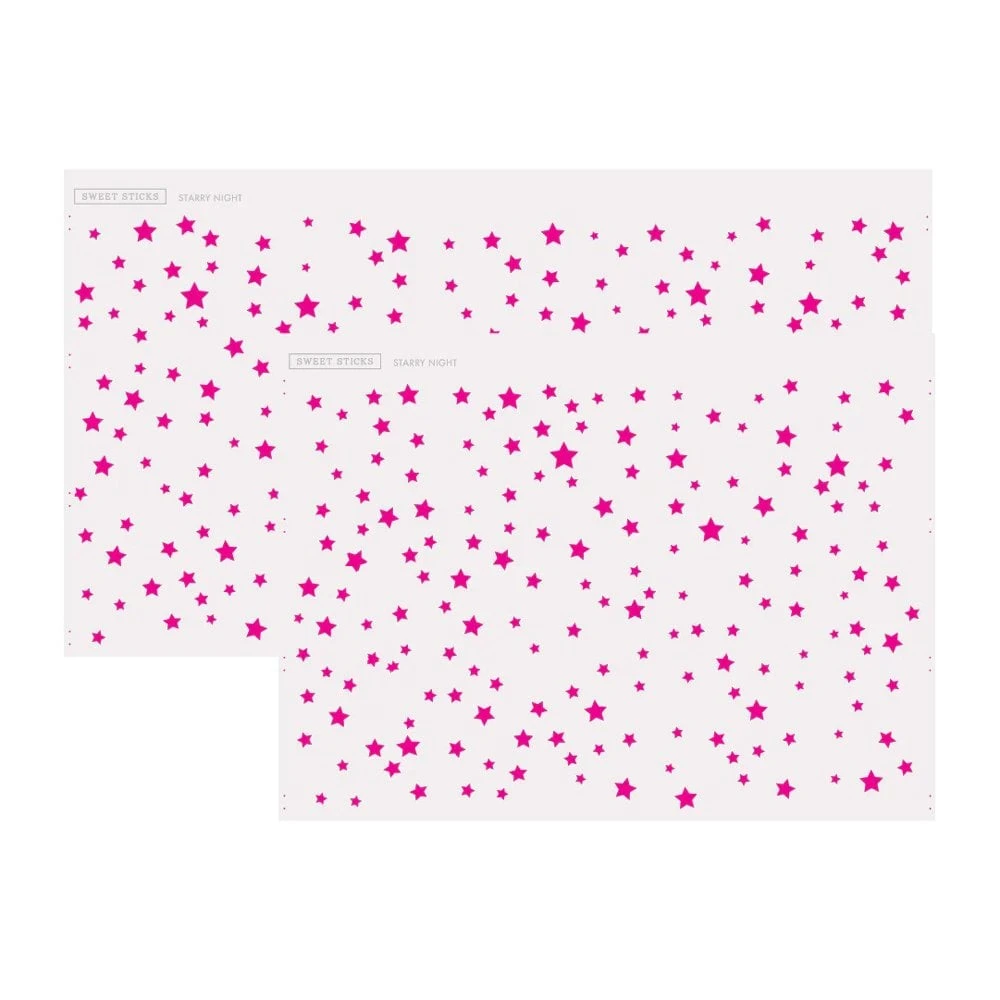 Sweet Sticks Two Part Cake Stencils - Starry Night 1 Sweet Sticks Two Part Cake Stencils - Starry Night