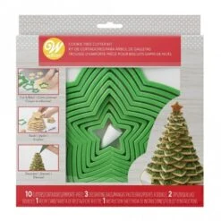 Wilton Cookie Christmas Tree Cutter X15