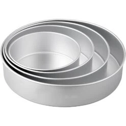 Wilton Deep Round Performance Pan - Set Of 4 -Silikomart Store wilton deep round performance pan set of 4 p18822 67339 image
