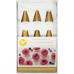 Wilton Golden Decorating Tip Set Of 17 Pieces